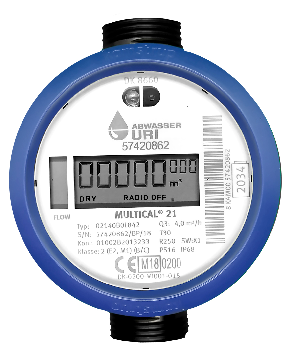 Wasserzähler AbwasserUri